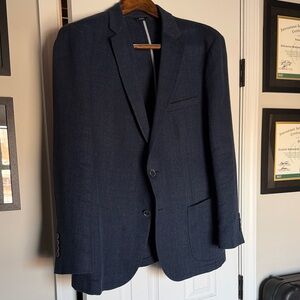 Elegant Men's Navy Blazer